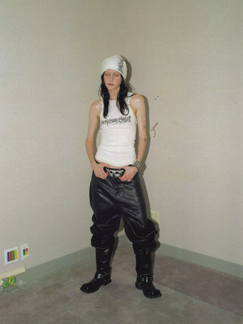 I Can't Handle Heaven Ribbed Tank